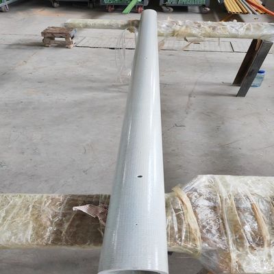 FRP Pultrusion Round Tube 76x8mmx2400mm met gebreide mat als hekpost