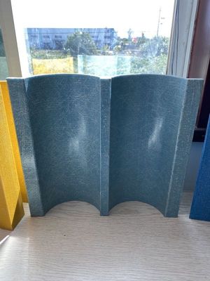 Chemische industrie FRP afvalwaterbehandelingsplaat met licht gewicht en verouderingsbestendige karakter op maat van de klant